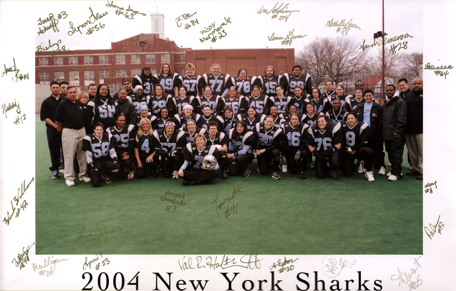 Dr. Jonathan Gerrard of Aquarius Chiropractic treated team members of the New York Sharks Professional Woman's Tackle Football Team while living in NYC
